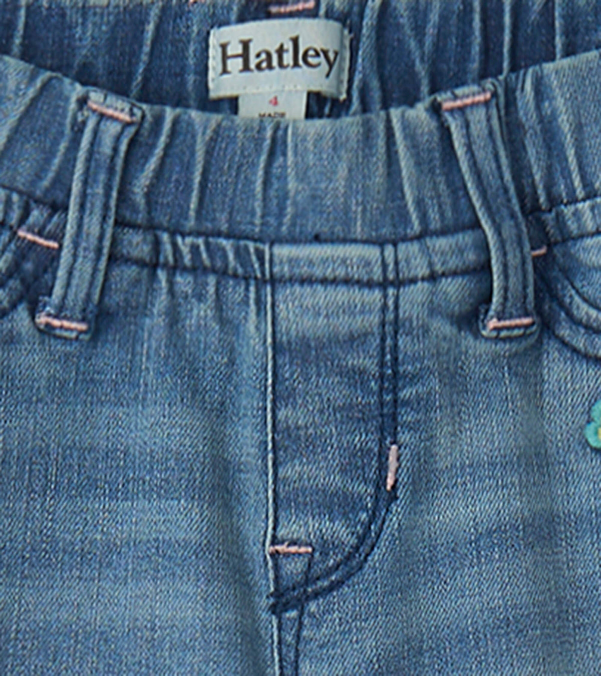 Girls Pretty Patches Stretch Jeans - Hatley Girls