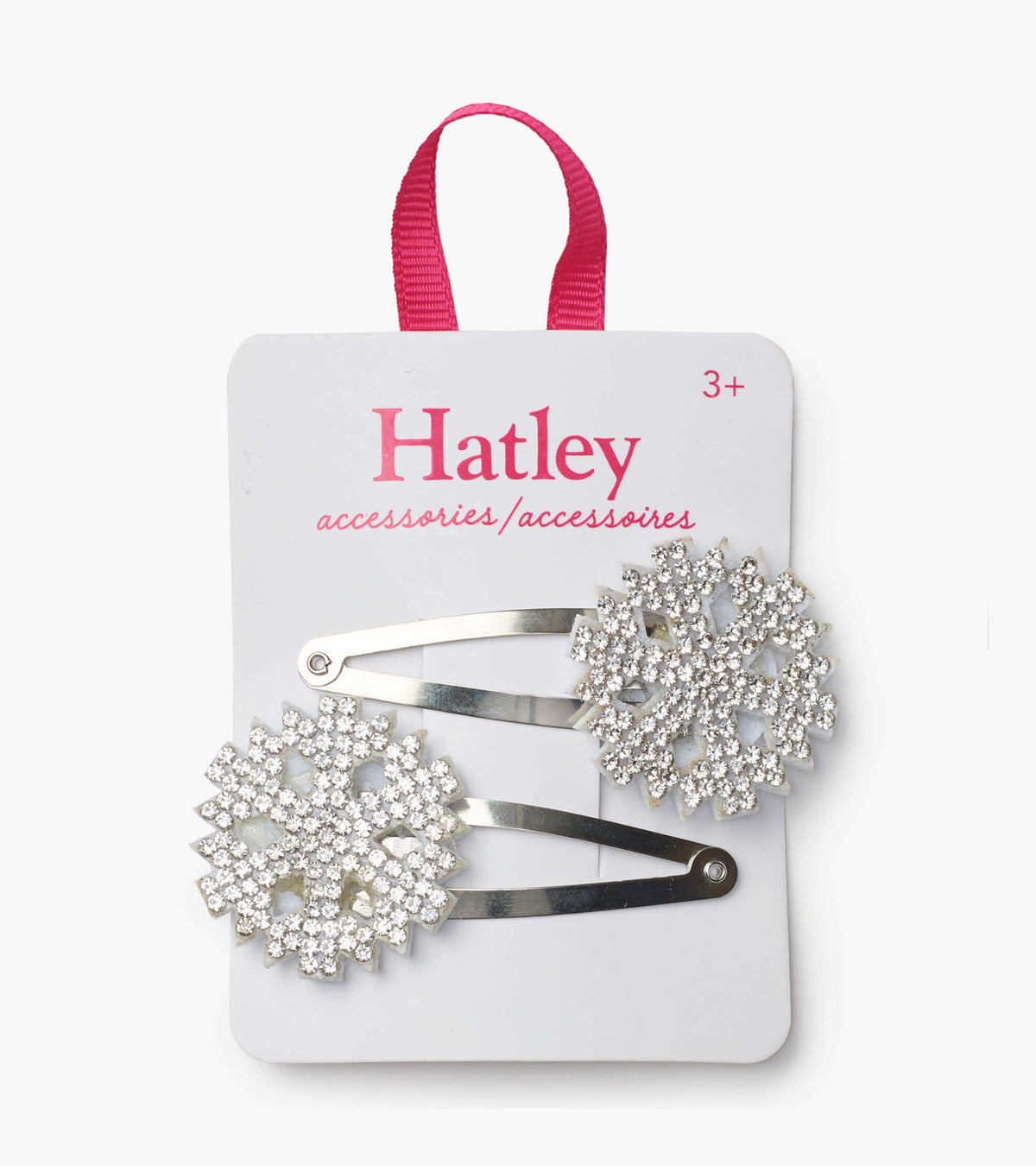 Festive Snowflakes Snap Clips - Hatley Girls