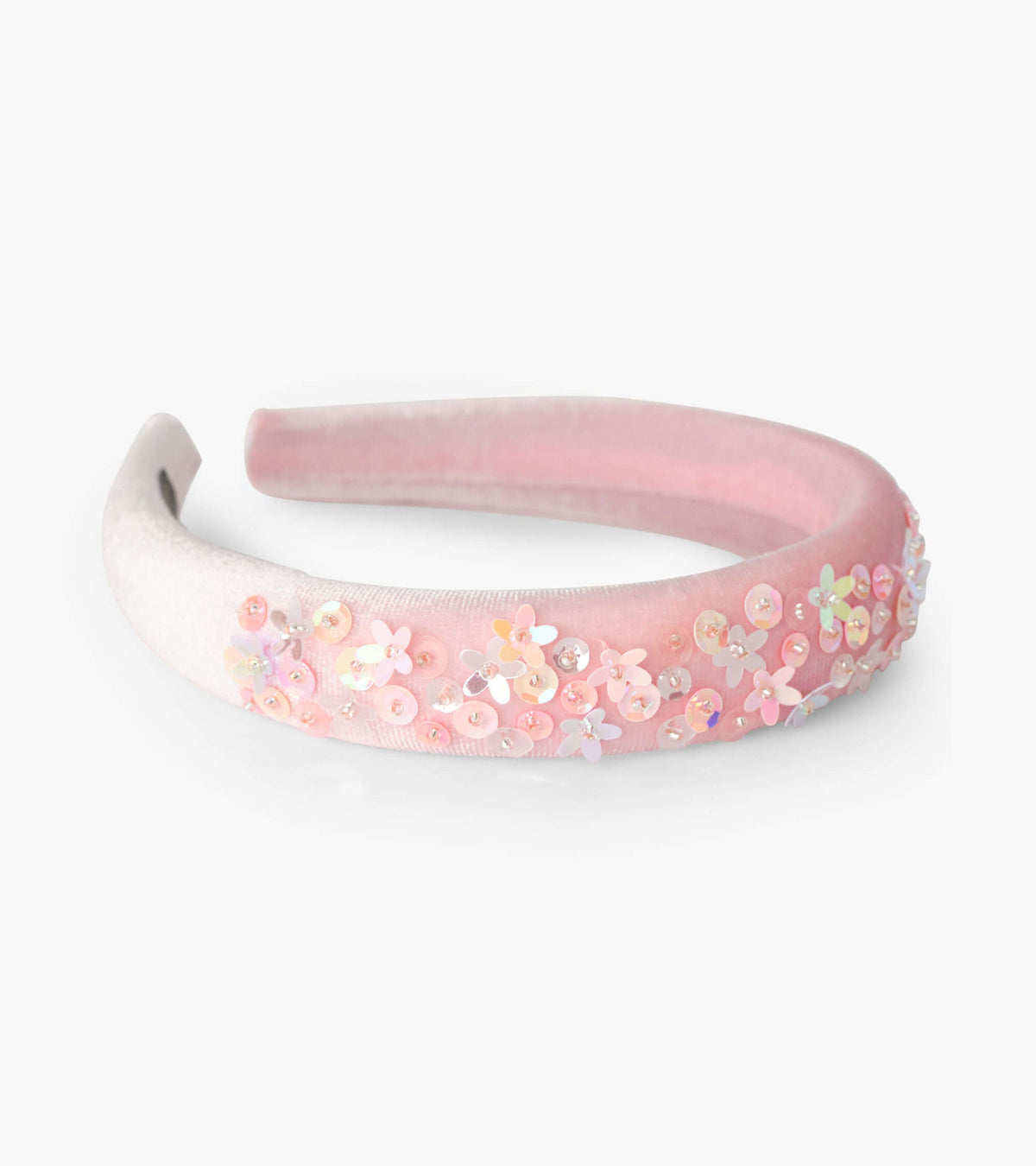 Rose Shadow Velvet Puff Headband - Hatley Girls