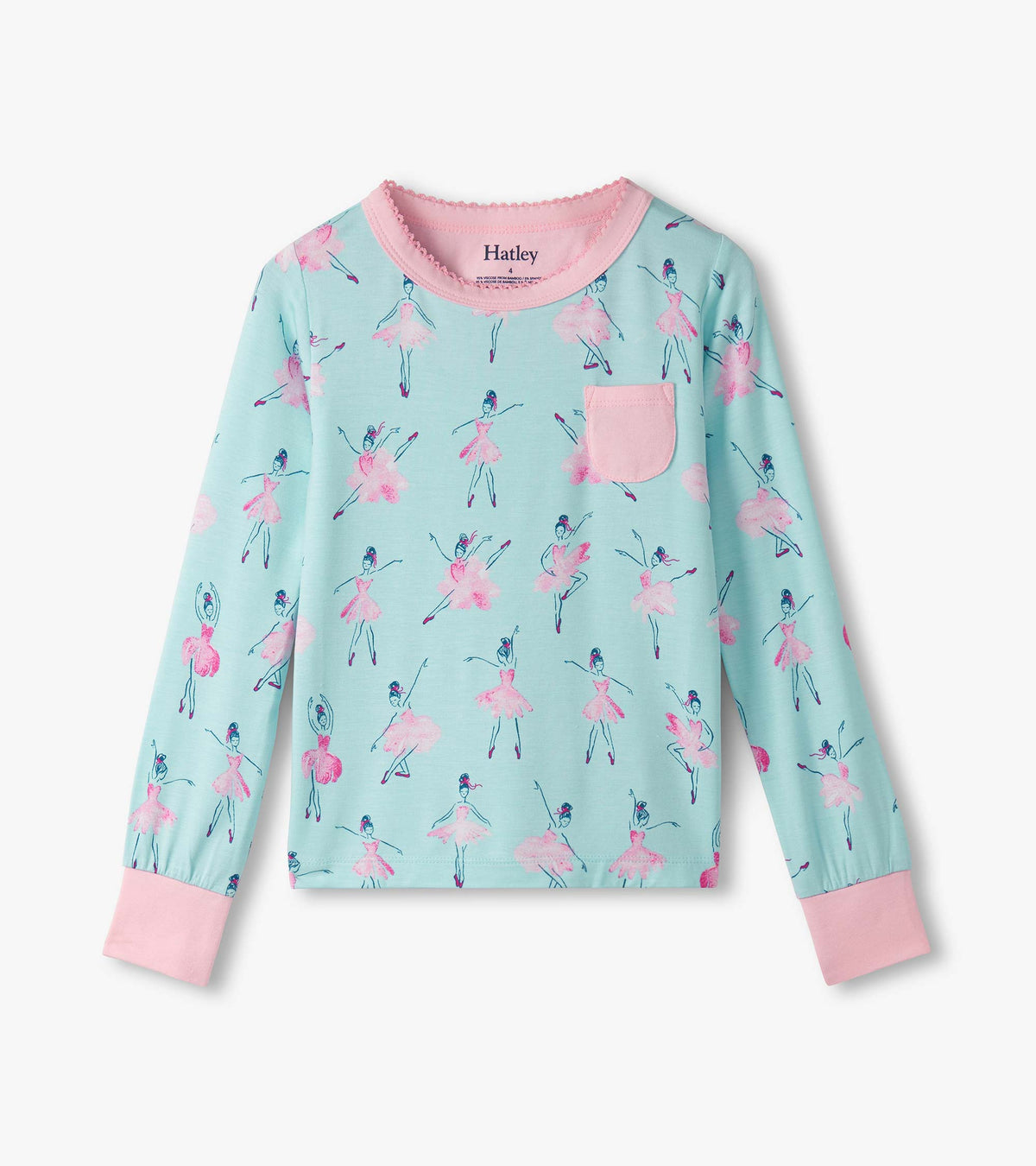 Girls Ballet School Bamboo Pajama Set - Hatley Girls