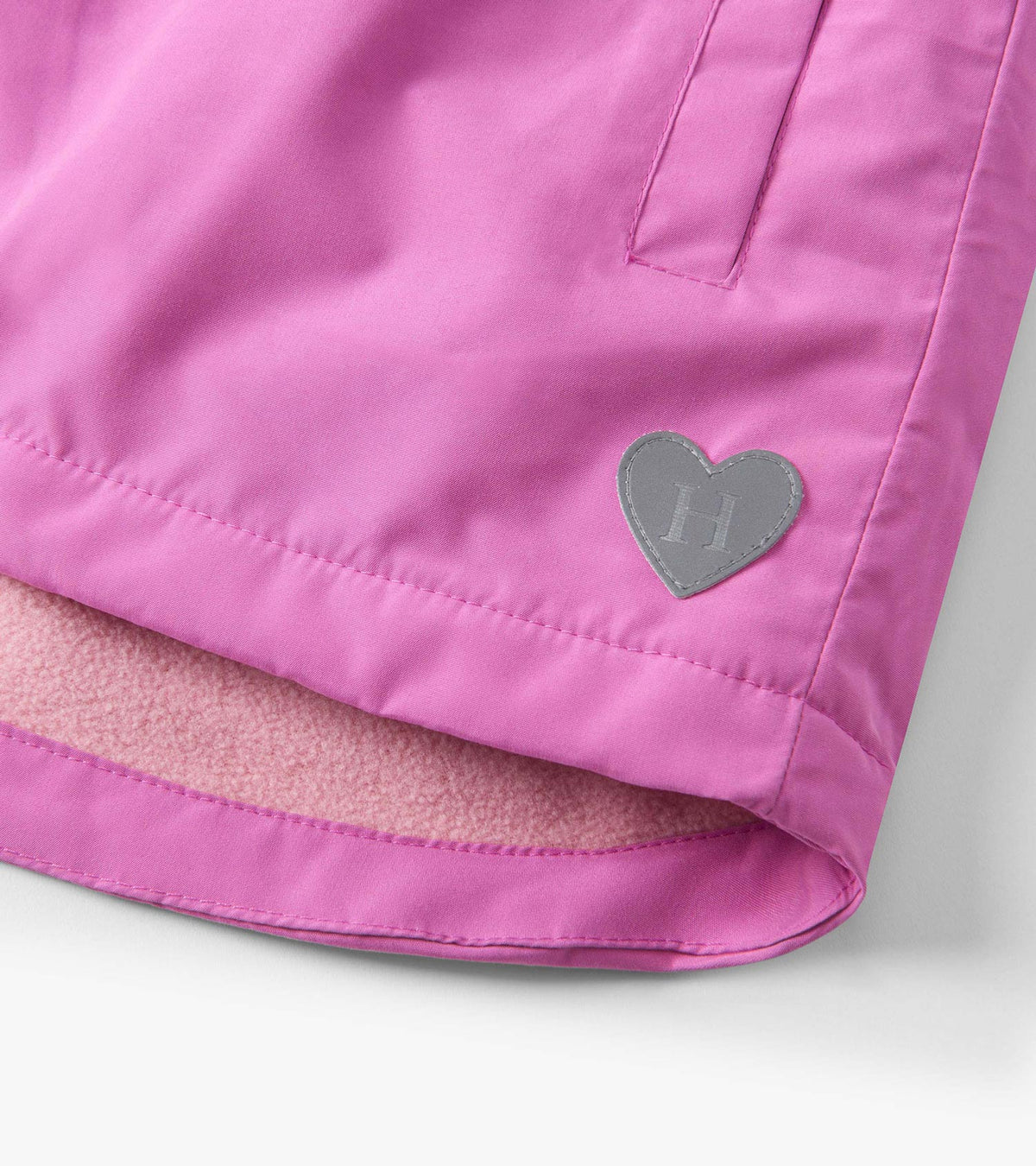 Girls Heart Swans Color Changing Zip-Up Rain Jacket - Hatley Girls