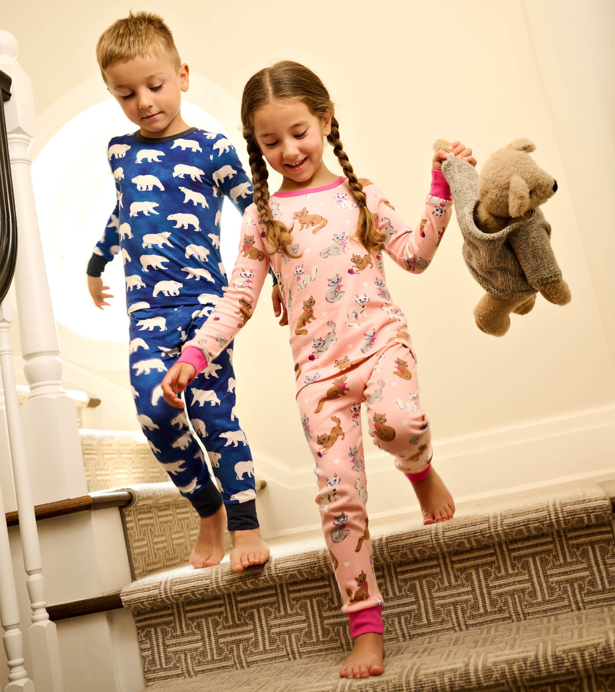 Boys Midnight Polar Bear Pajama Set - Hatley Boys