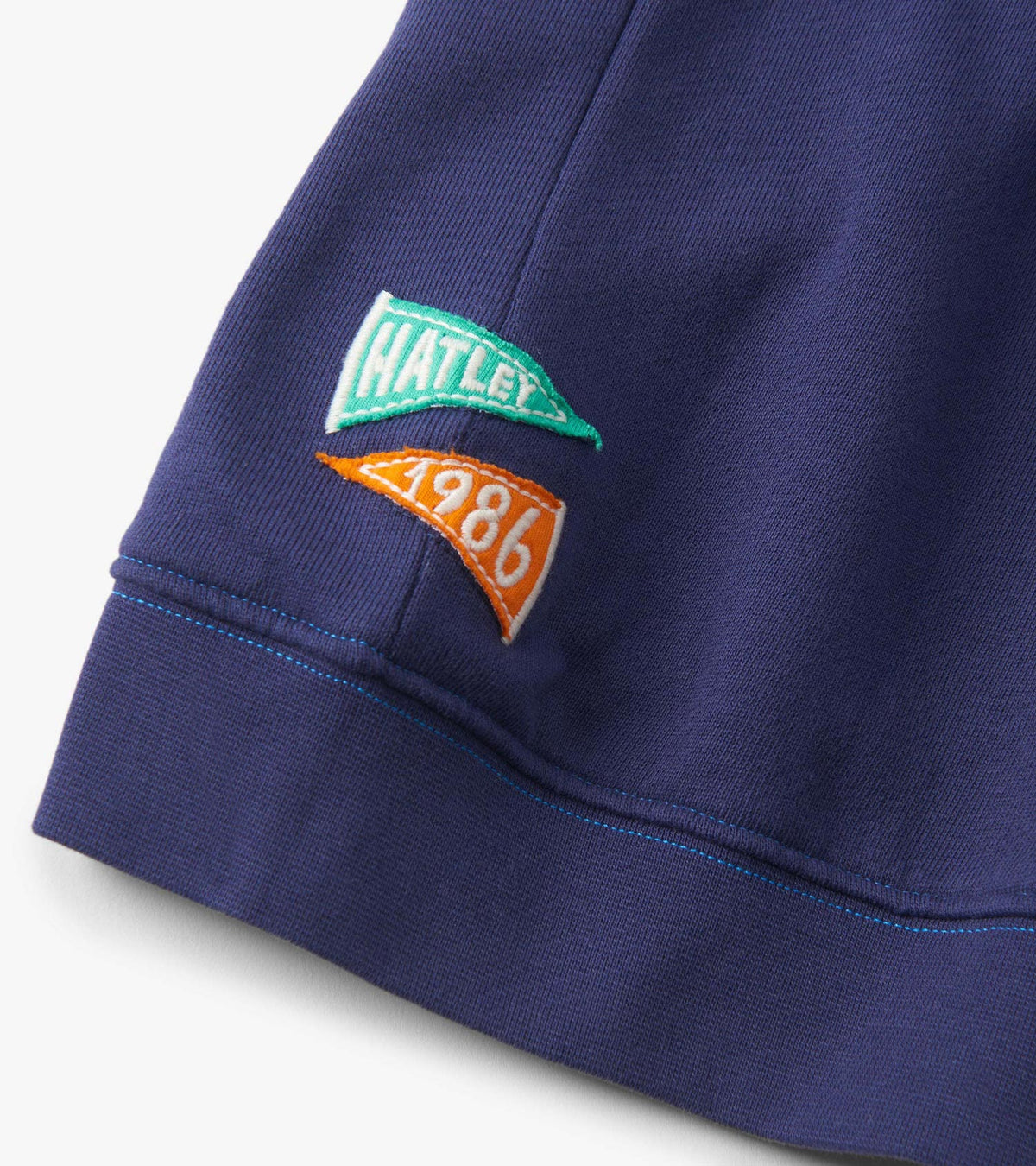 Boys Patriot Blue Fooler Polo Pullover - Hatley Boys