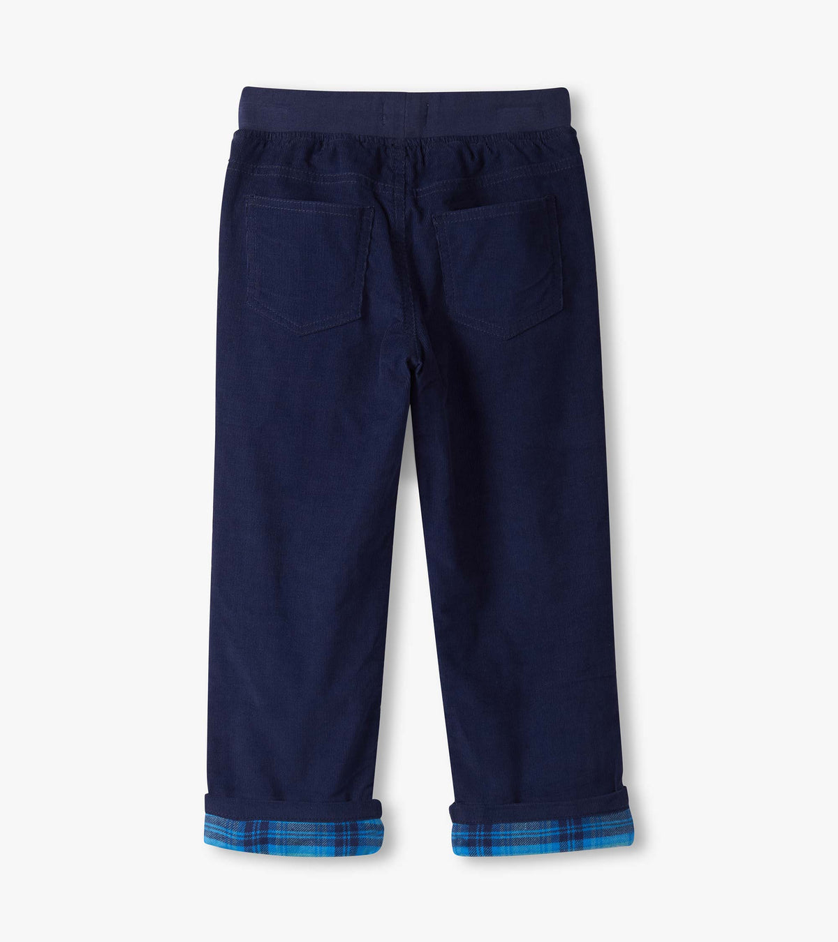 Boys Patriot Blue Pull-On Lined Corduroy Pants - Hatley Boys