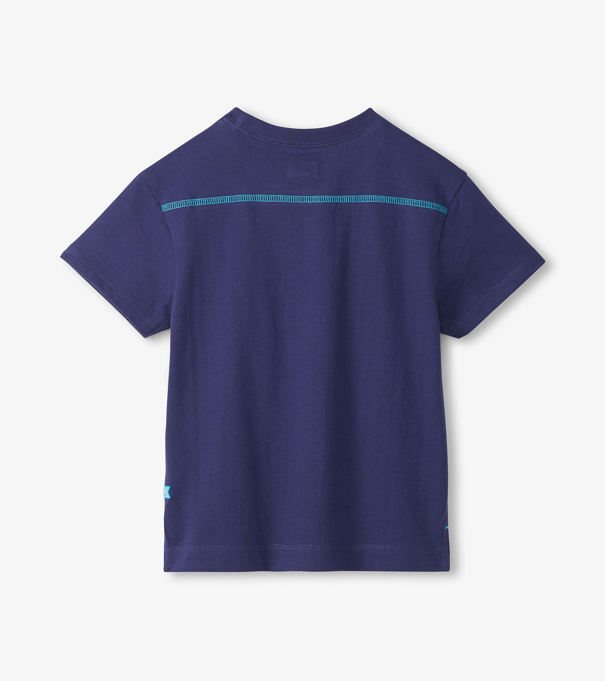 Boys Patriot Blue Drop Shoulder T-Shirt - Hatley Boys