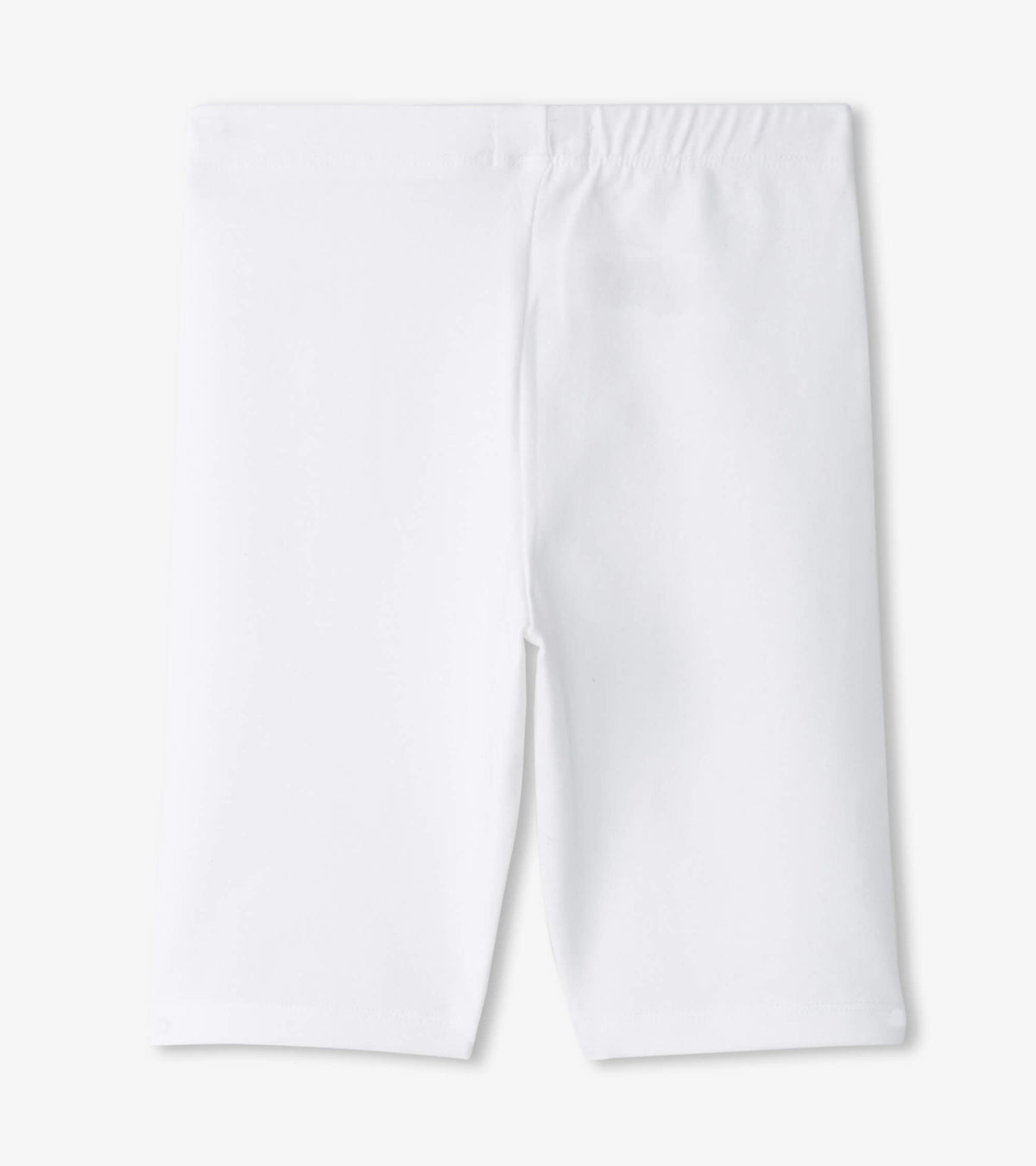 Girls White Bike Shorts - Hatley Girls