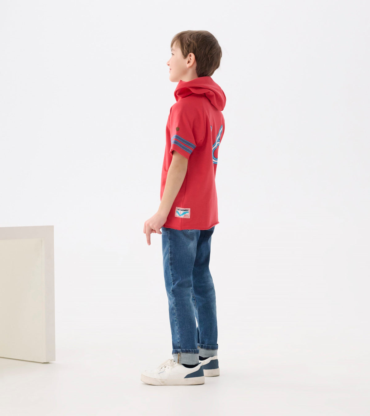 Boys Jersey Number Raglan Hoodie Tee - Hatley Boys