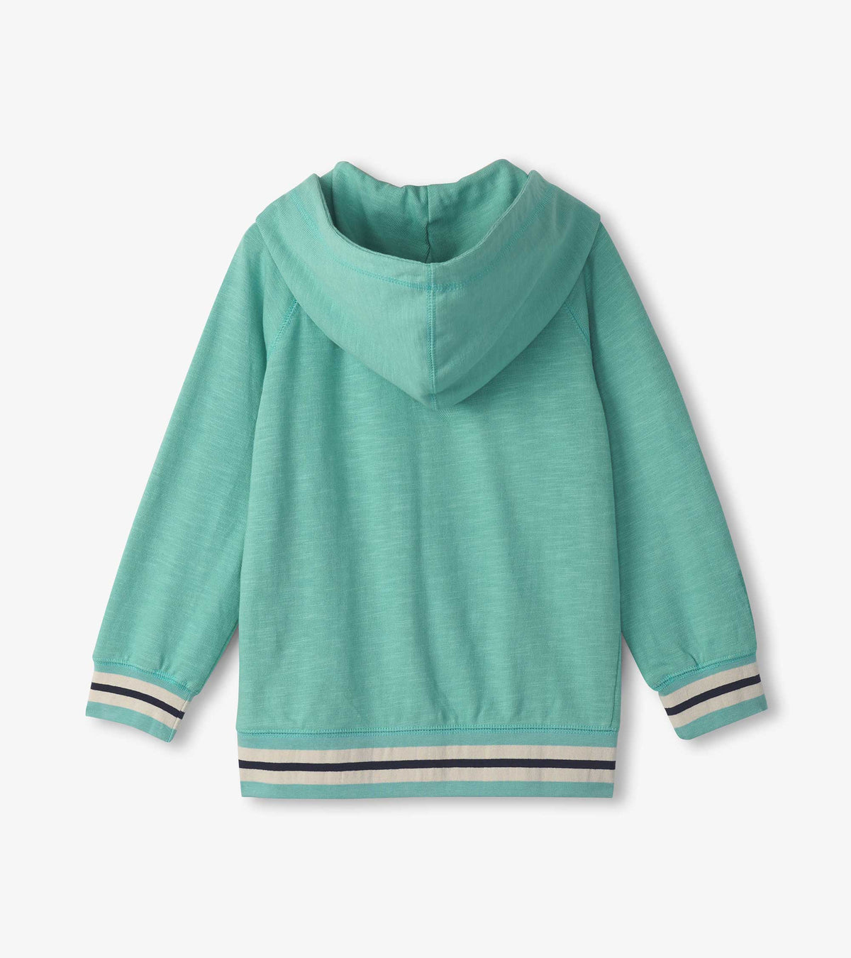 Boys Nile Blue Zip-Up Hoodie - Hatley Boys