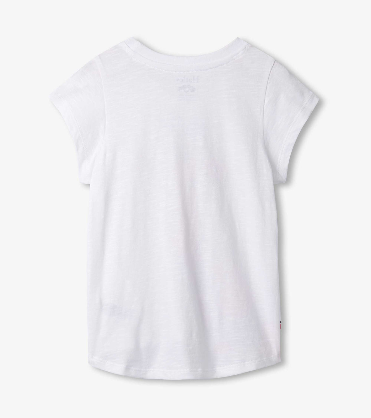 Girls Happy Giraffe Tie Front T-Shirt - Hatley Girls