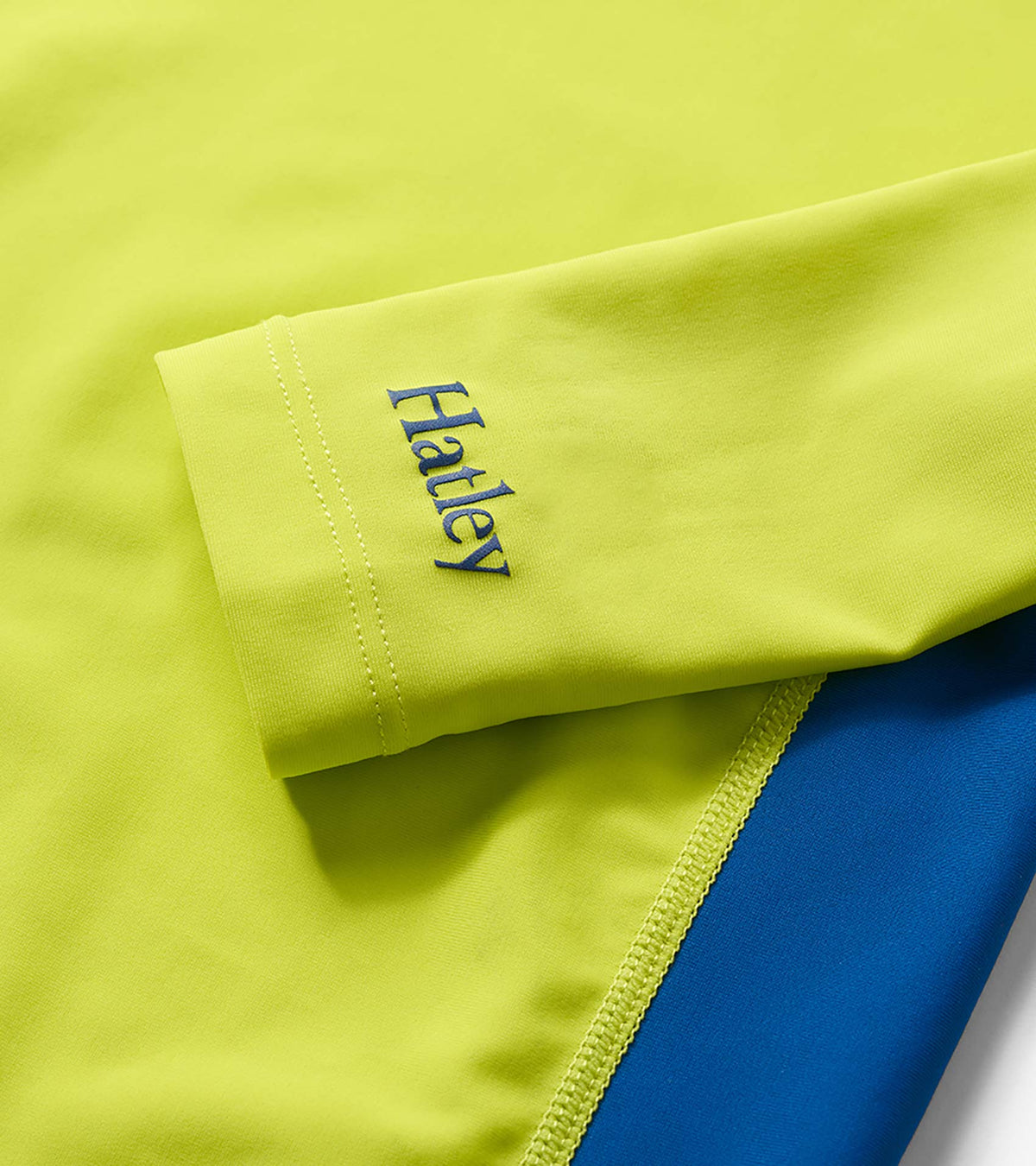 Boys Lime & Blue Colorblock Long Sleeve Rashguard - Hatley Boys