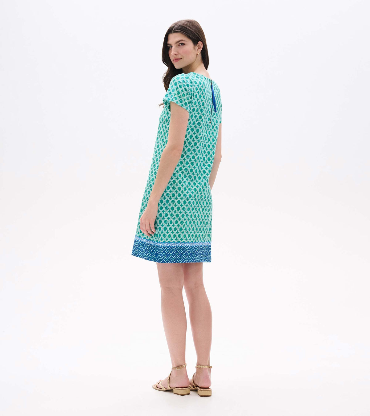 Zip-Back Tee Dress - Arcadia Medallion - Hatley Women