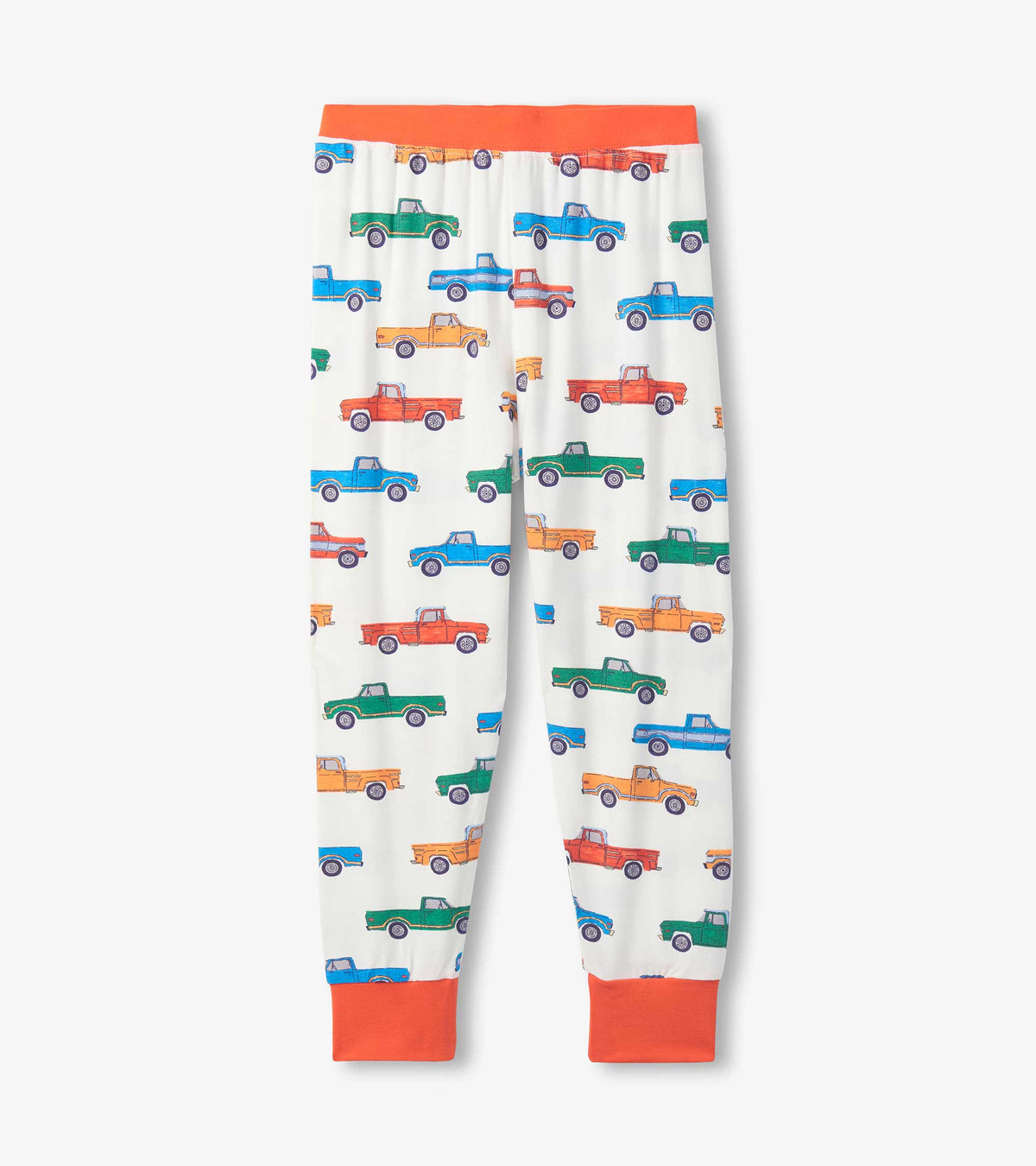 Boys Trucks Bamboo Pajama Set - Hatley Boys