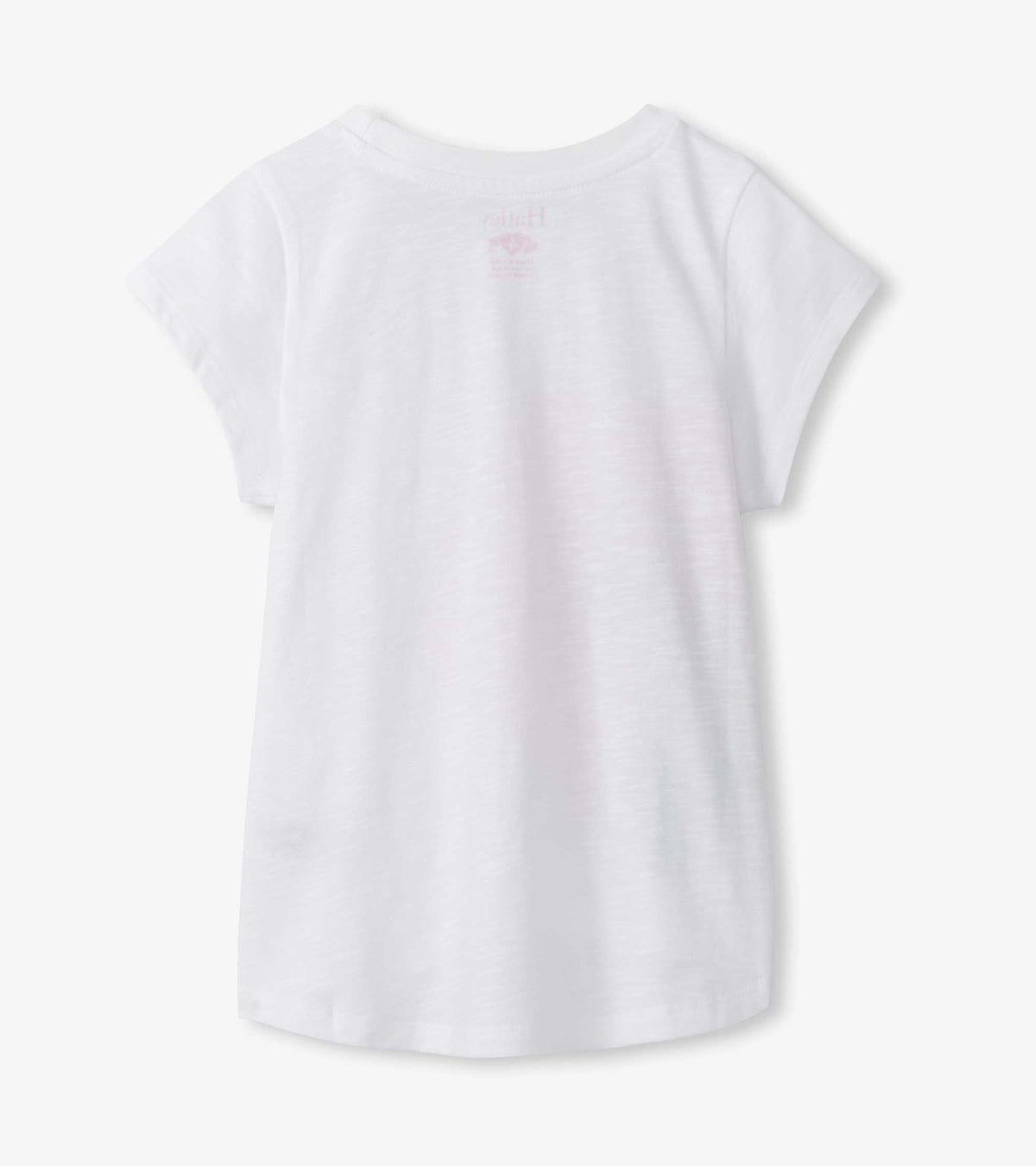 Girls Hibiscus Tie Front T-Shirt - Hatley Girls