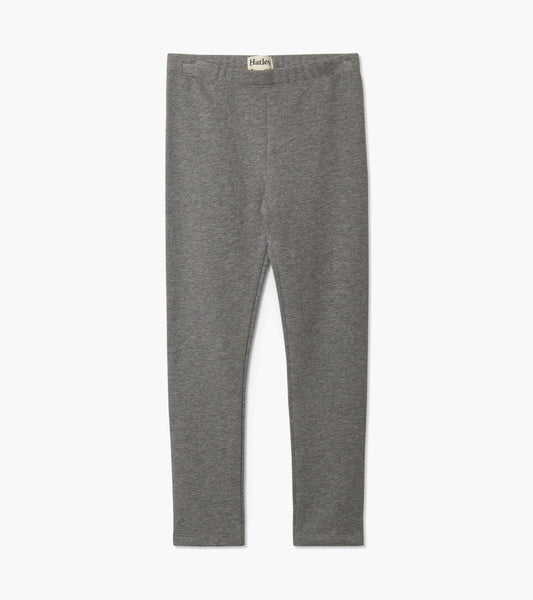 Girls Charcoal Cozy Leggings - Hatley Girls