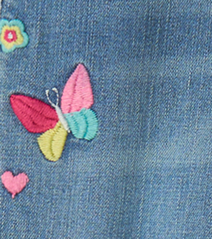 Girls Pretty Patches Stretch Jeans - Hatley Girls