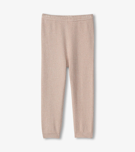 Baby Girls Gold Glitter Cable Knit Leggings - Hatley Baby & Toddler