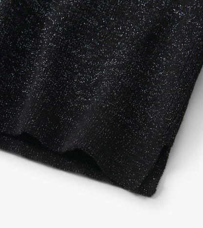 Girls Black Glitter Turtleneck - Hatley Girls