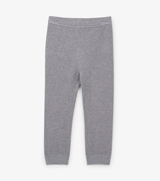 Baby Silver Glitter Cable Knit Leggings - Hatley Baby & Toddler