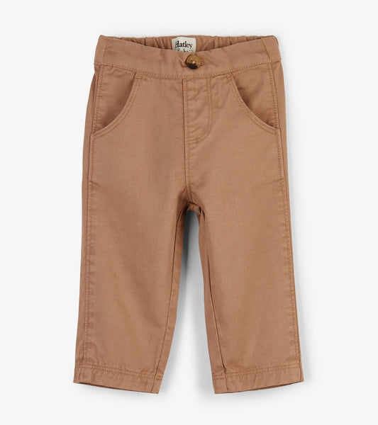 Baby Khaki Twill Pants - Hatley Baby & Toddler
