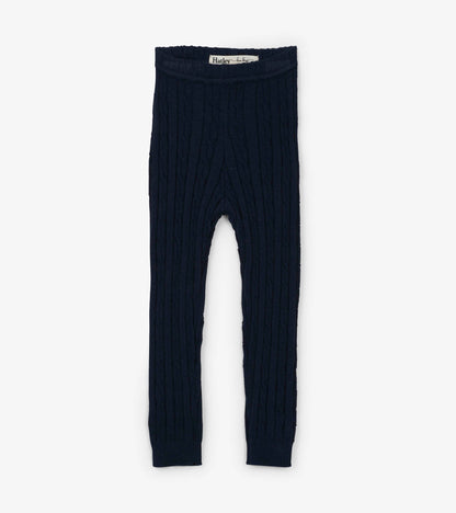 Baby Navy Cable Knit Leggings - Hatley Baby & Toddler