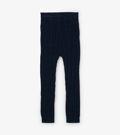 Baby Navy Cable Knit Leggings - Hatley Baby & Toddler