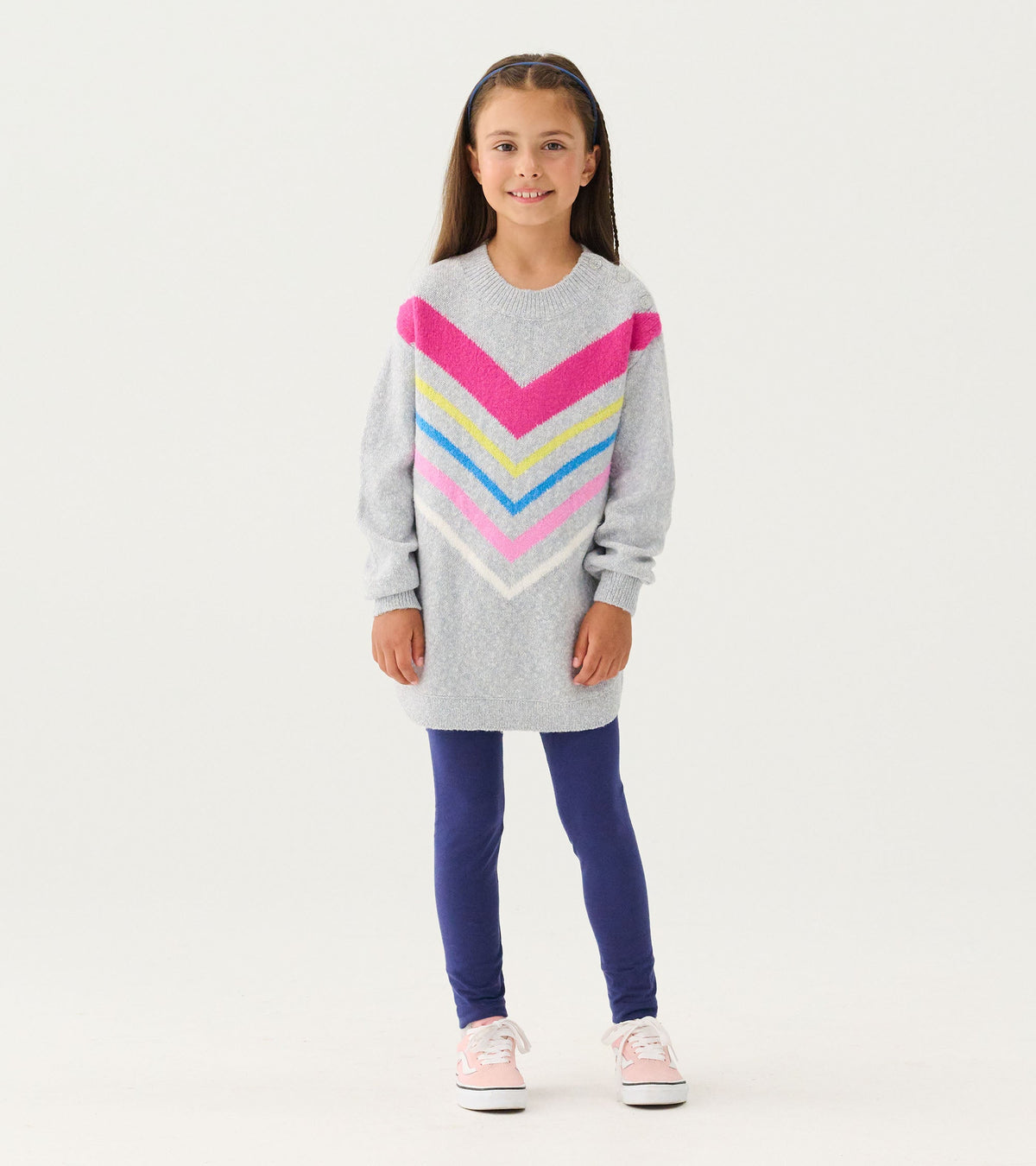 Girls Navy Leggings - Hatley Girls