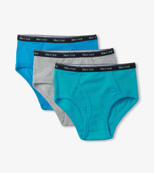 Boys Solid 3 Pack Classic Briefs - Hatley Boys