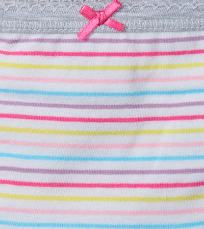 Girls Vibrant Stripes 3 Pack Hipster Underwear - Hatley Girls