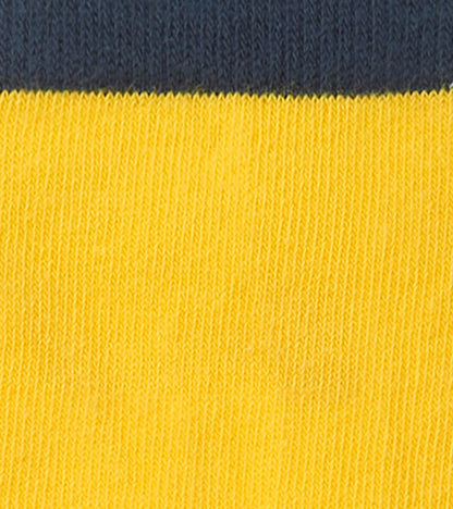 Kids Yellow & Navy Crew Socks - Hatley Boys