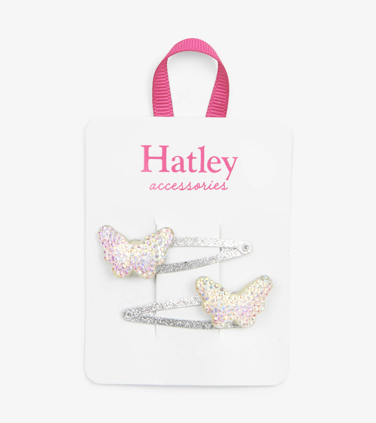 Sparkling Butterflies Snap Clips - Hatley Girls