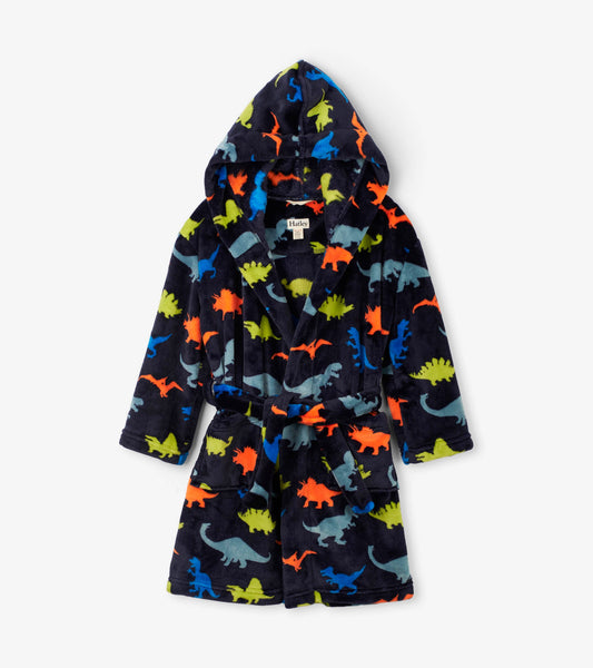 Boys Dino Herd Fleece Robe - Hatley Boys