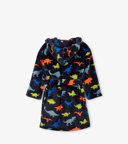 Boys Dino Herd Fleece Robe - Hatley Boys