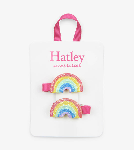 Double Rainbow Hair Clips - Hatley Girls