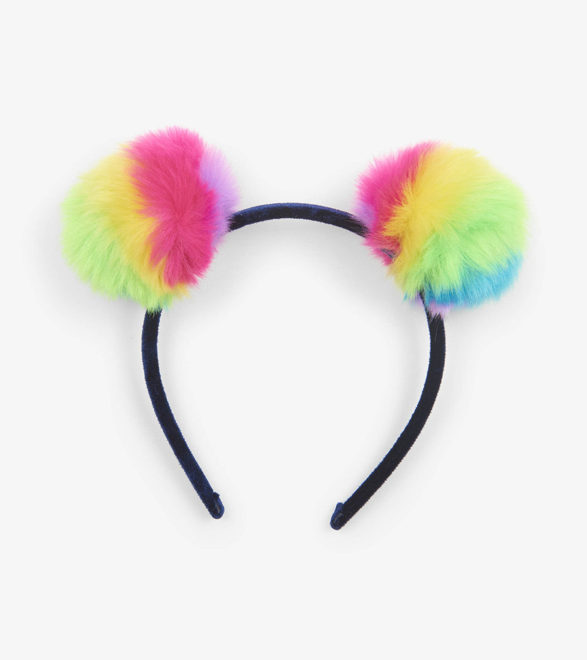 Prismatic Pom Poms Headband - Hatley Girls