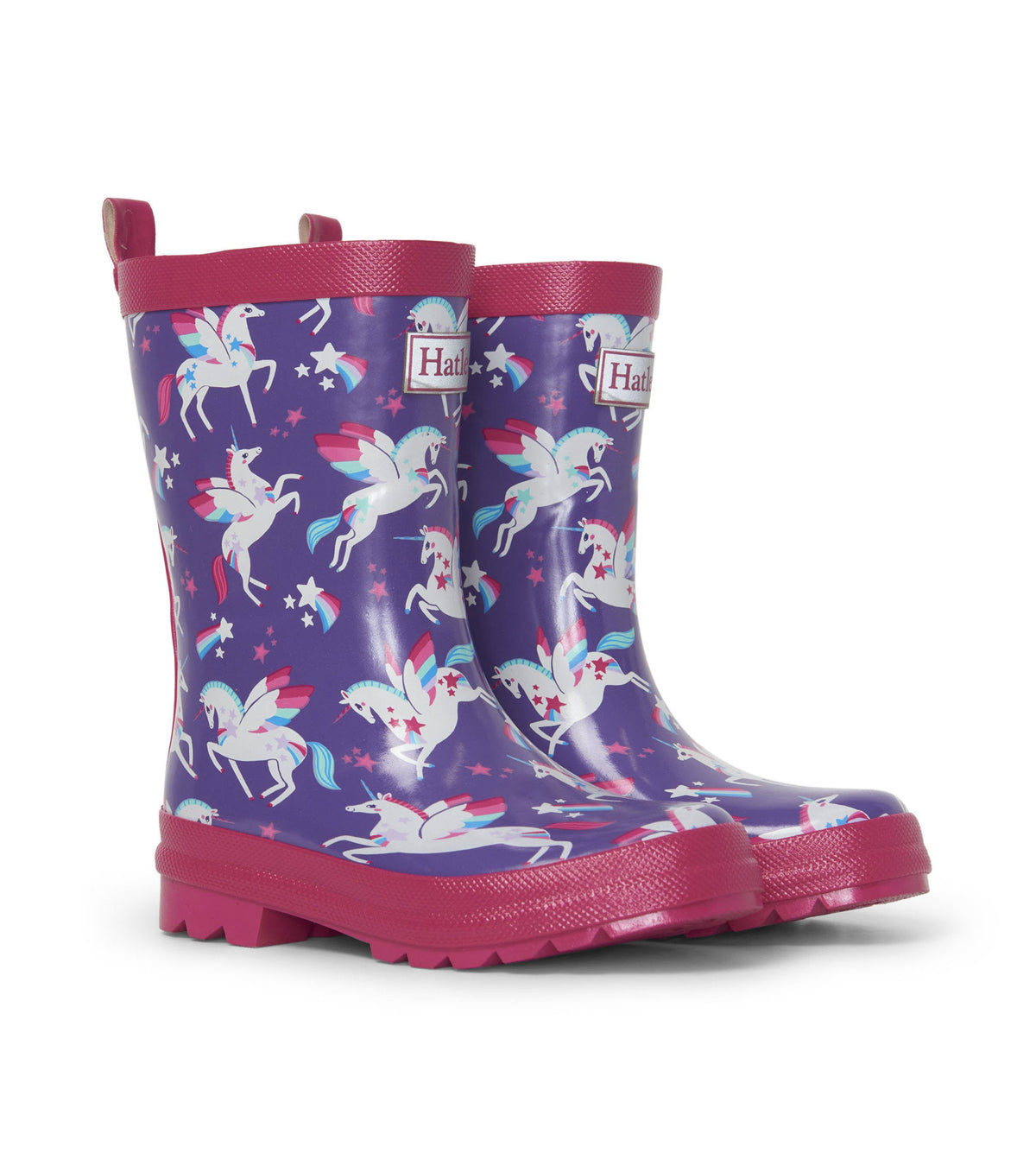 Unicorn Shiny Rain Boots - Hatley Girls
