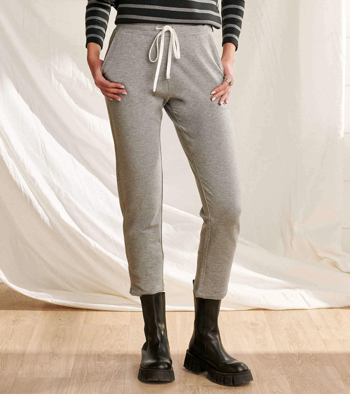 Adrien Jogger - Charcoal Melange - Hatley Women