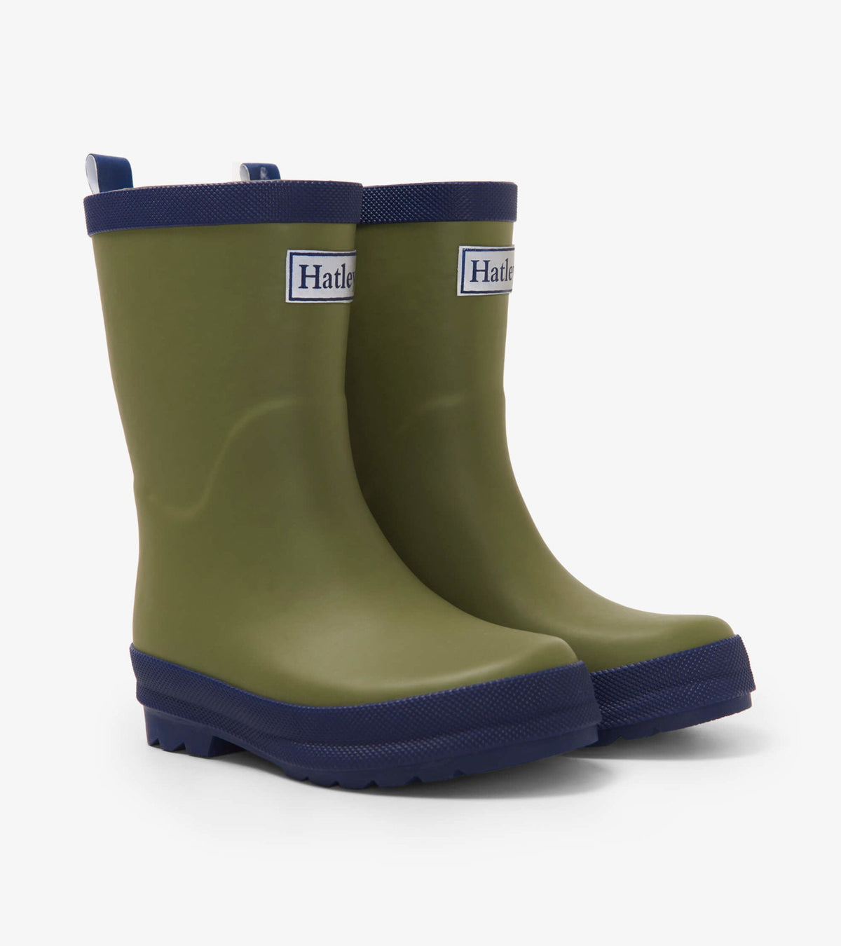 Kids Forest Green Matte Rain Boots - Hatley Boys|Girls