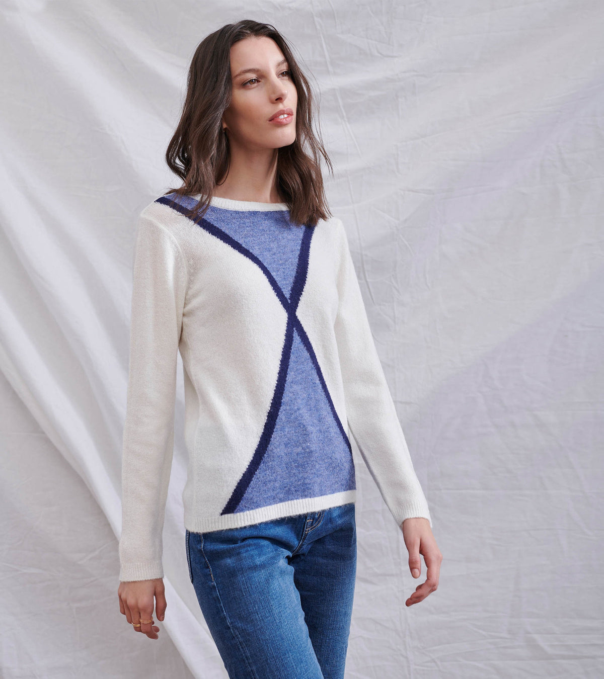 Landscape Sweater - River Crossing - Hatley Women