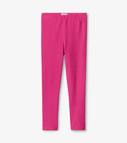 Girls Magenta Cozy Leggings - Hatley Girls