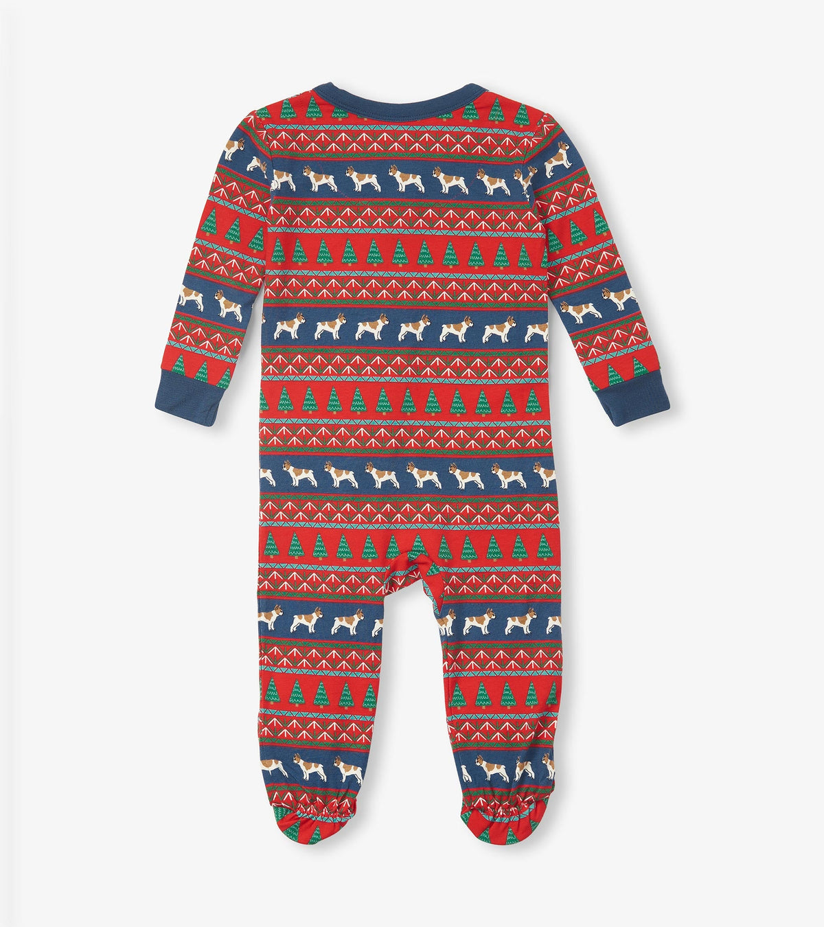 Baby Bulldog Fair Isle Bamboo Footed Sleeper - Hatley Baby & Toddler