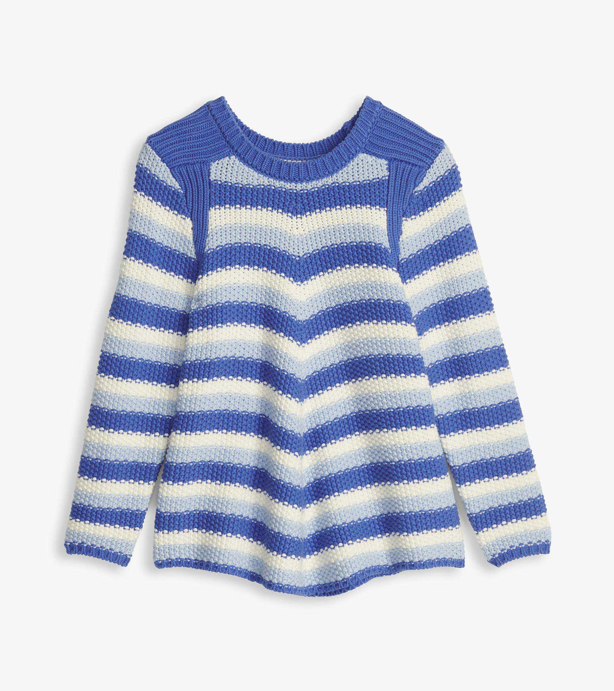 Chevron Swing Sweater - Navy Blue - Hatley Women