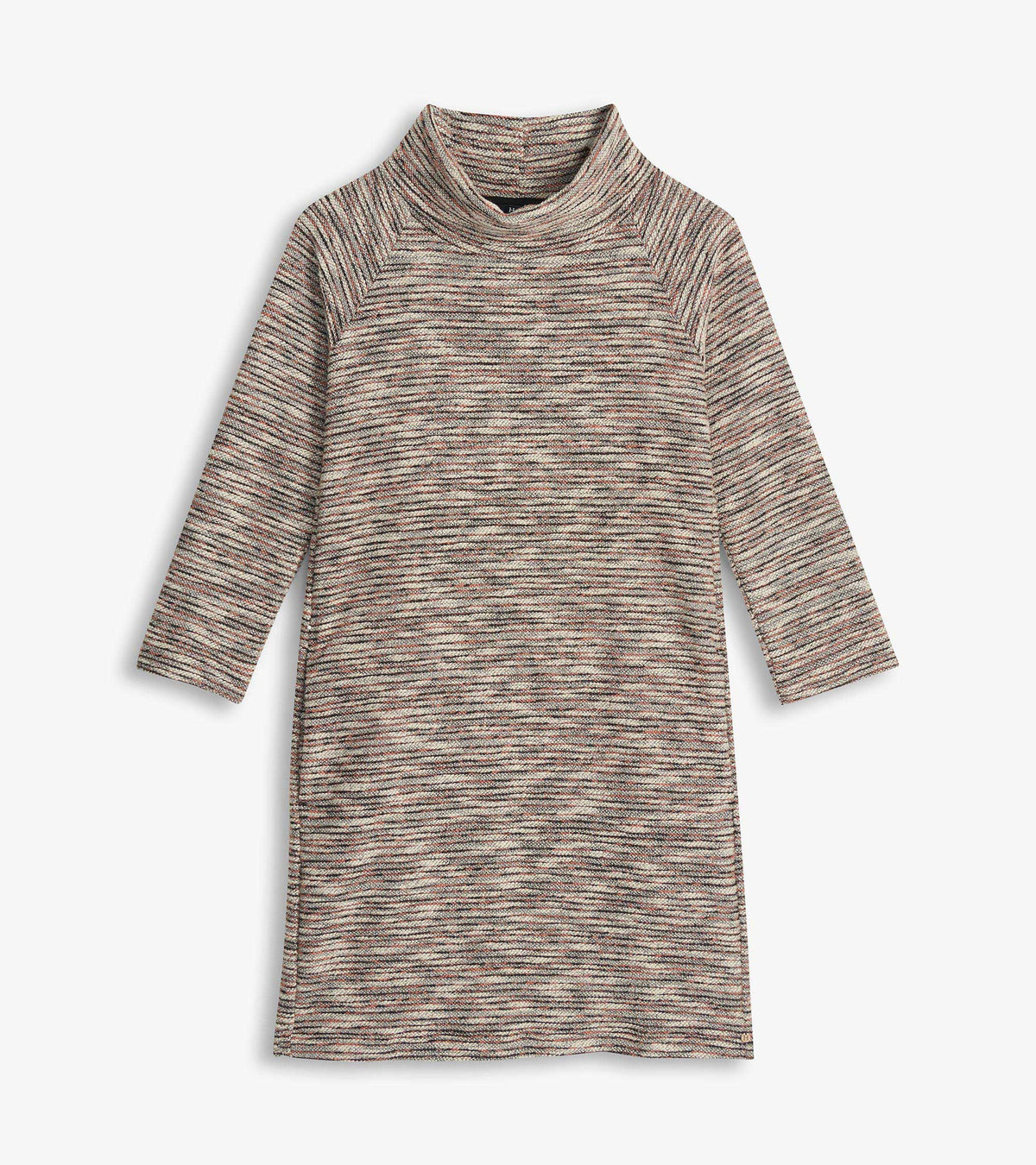 Draped Collar Dress - Heather Grey - Hatley Women