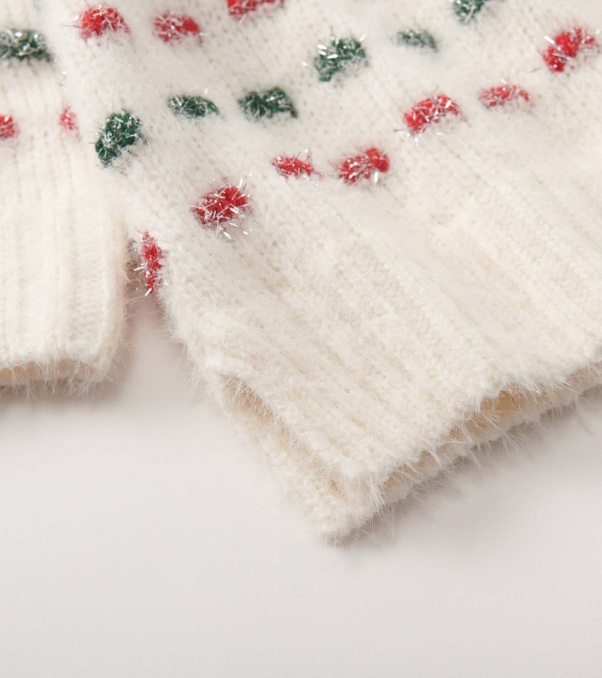 Girls Holiday Basket Weave Sweater - Hatley Girls