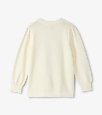 Girls Snowflake Pullover Sweater - Hatley Girls