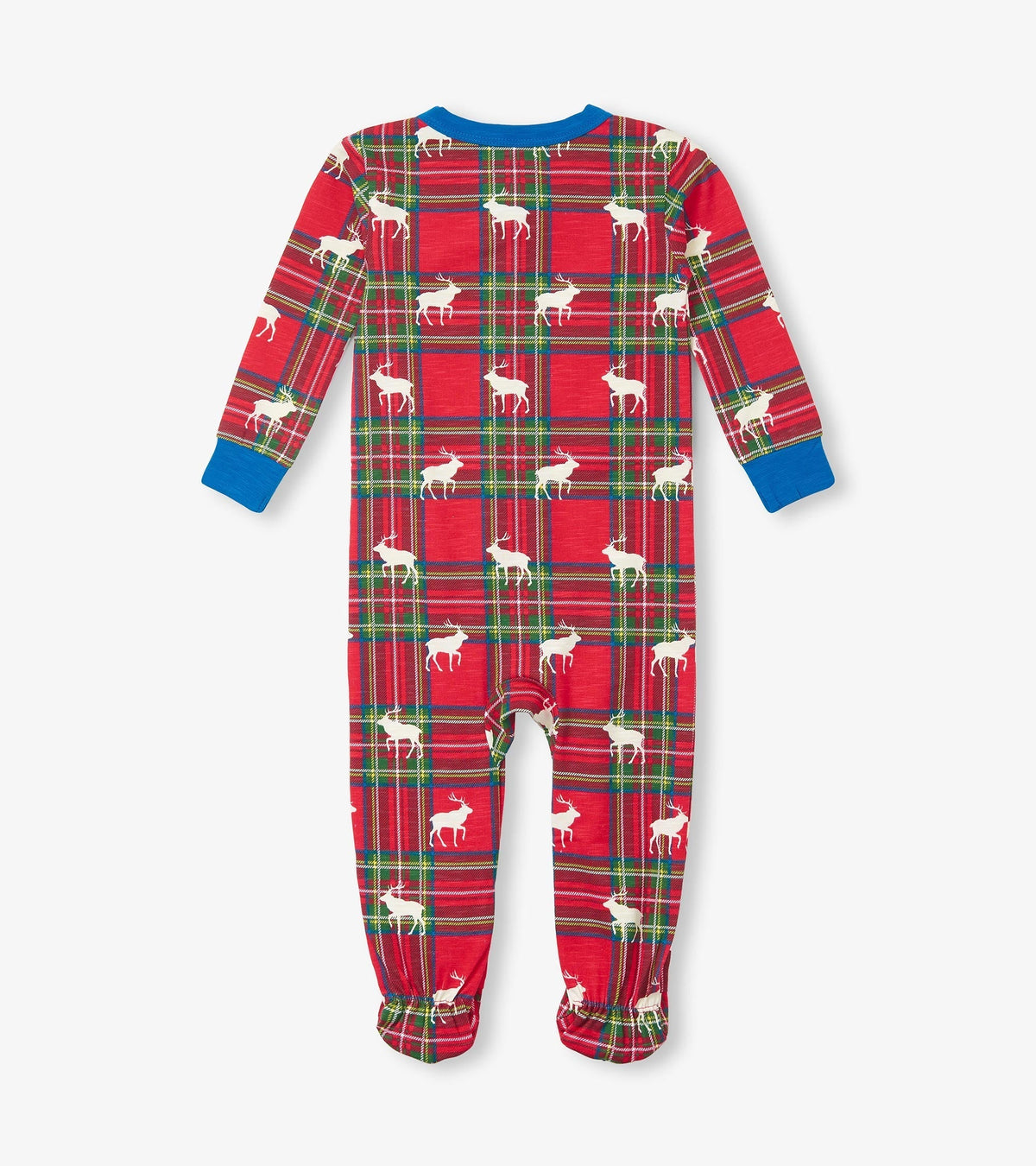 Baby Elk Plaid Cotton Footed Sleeper - Hatley Baby & Toddler