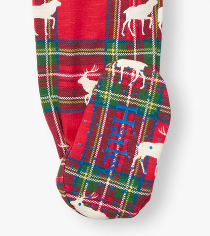 Baby Elk Plaid Cotton Footed Sleeper - Hatley Baby & Toddler