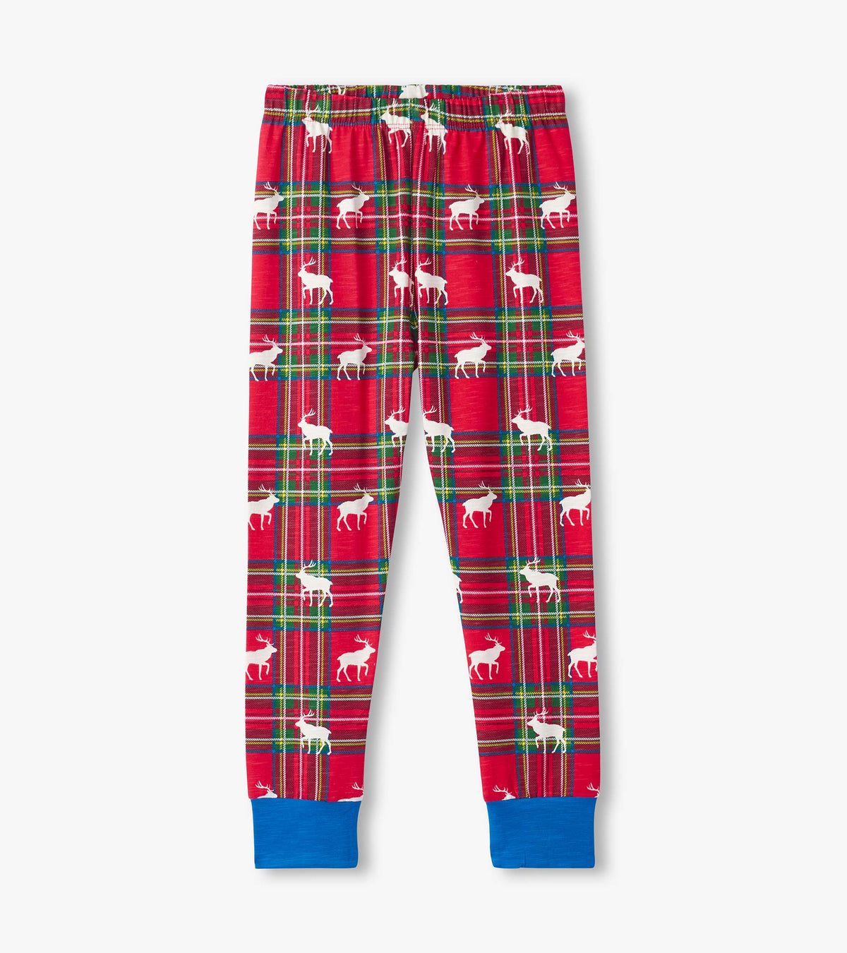 Boys Elk Plaid Pajama Set - Hatley Boys