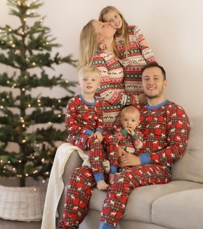 Boys Elk Plaid Pajama Set - Hatley Boys
