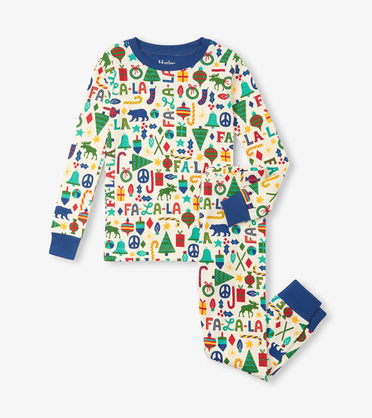 Boys Blue Falala Pajama Set - Hatley Boys