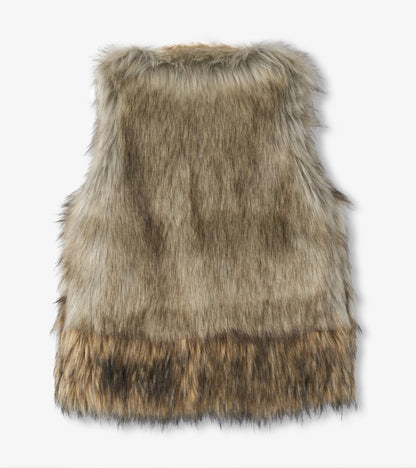 Girls Faux Fur Vest - Hatley Girls